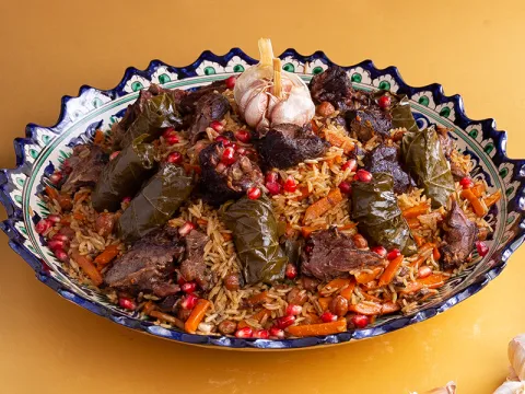 Плов с говядиной Чайхана